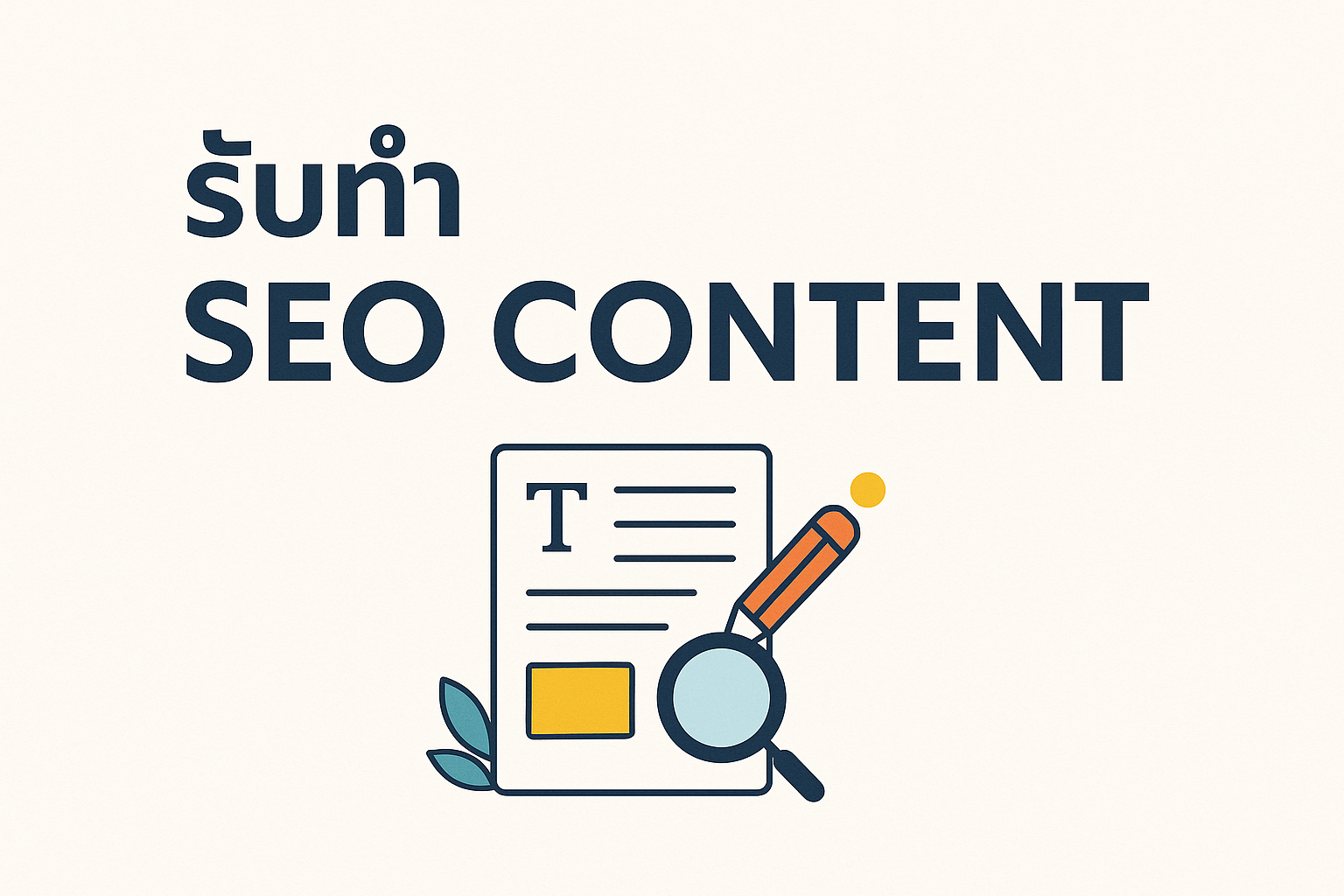 รับทำ seo content